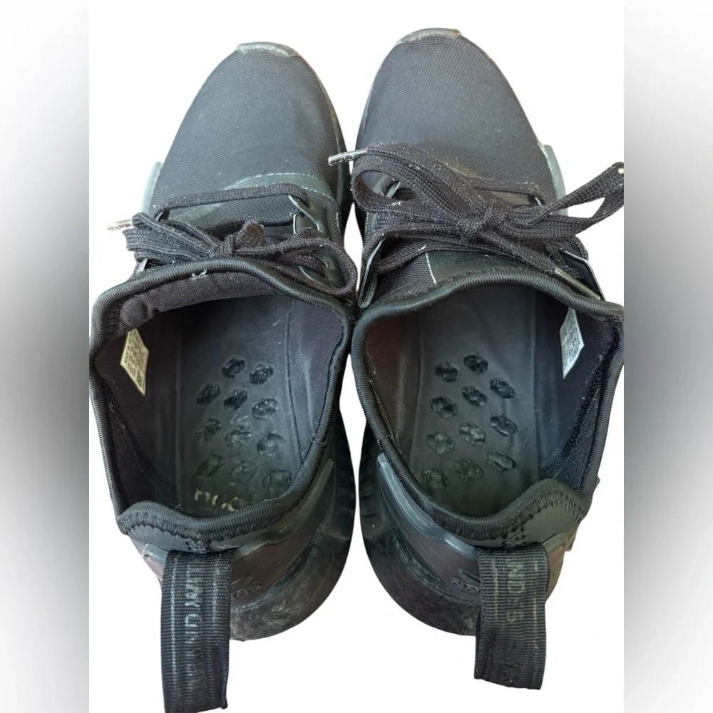 Adidas Triple Black Athletic Shoes size:11.5